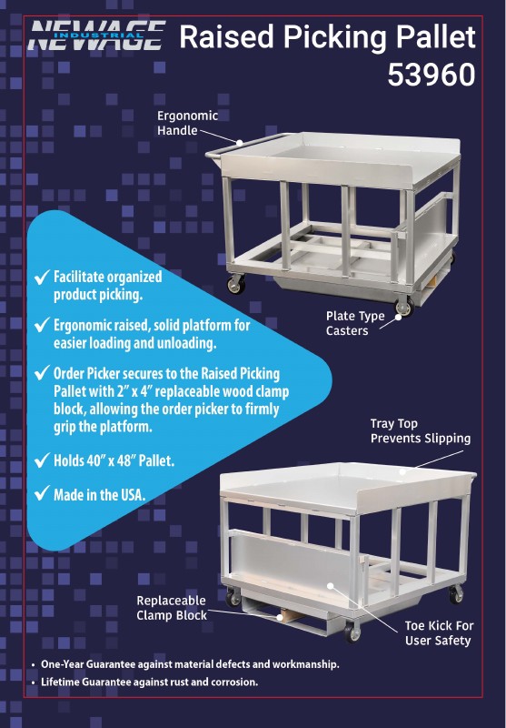 53960 Raised Picking Pallet