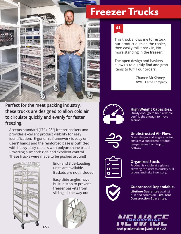 Freezer Basket Trucks Flyer