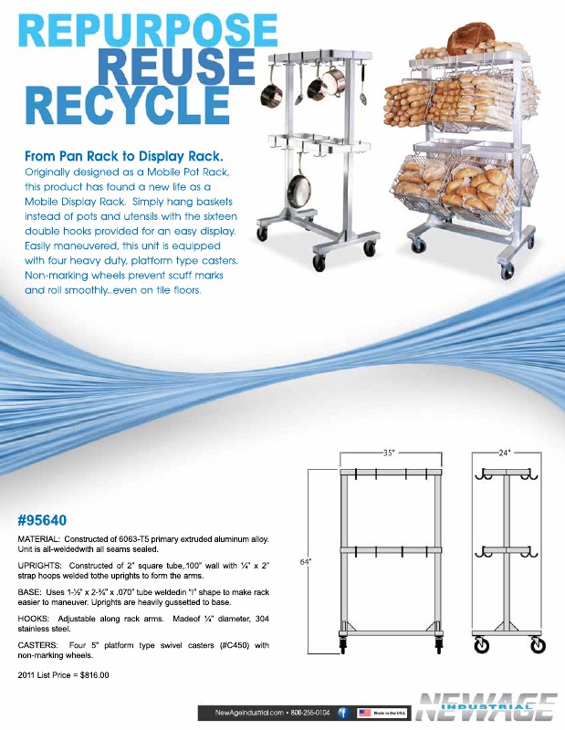 Mobile Accessory Rack