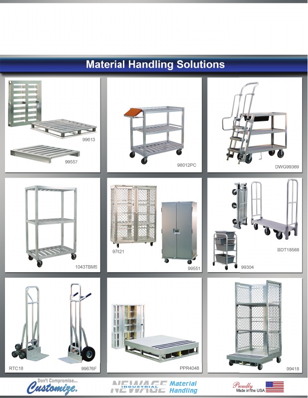 Material Handling Solutions Flyer (Customizable)