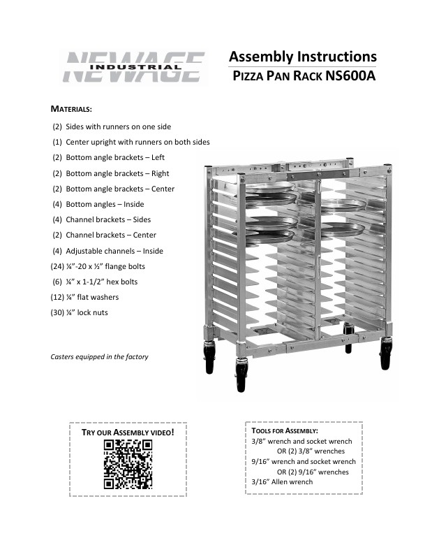 Pizza Pan Rack – NS600A