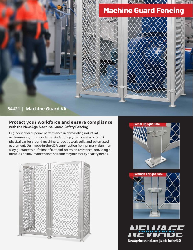 Machine Guard Industrial Safety Fencing