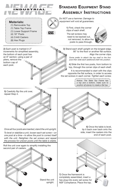 Equipment Stands (GSC)