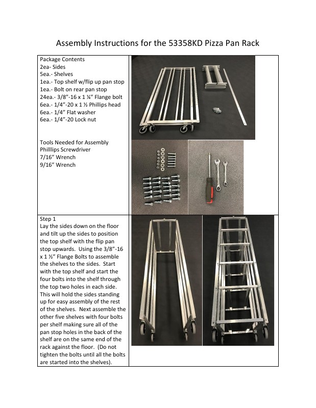 Pizza Pan Rack 53358KD
