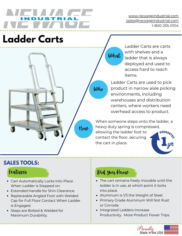 Ladder Carts - Sales Educational Booklet
