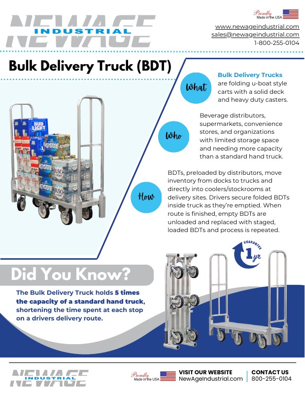 Bulk Delivery Trucks (BDT) - Sales Educational Booklet